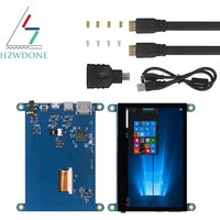 4.3 Inch USB Touch Control HDMI LCD Display Capacitive Touch Screen Panel 800*480 5 Point Touch IPS Monitor For Raspberry Pi