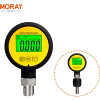 Moray ME260P LCD Accuracy Rubber Protector Waterproof 1%FS Stainless Steel Digital Pressure Gauge Gas Differential Manometer
