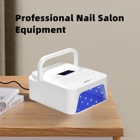 48W UV LED Nail Lamp Professional Portable Nail Dryer Fast Curing Gel Polish Auto Sensor Light with Handle for Salon & DIY
