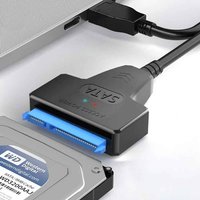 SATA to USB3.0/Type C Cable Up to 6 Gbps for 2.5 Inch External HDD SSD Hard Drive SATA 3 22 Pin Adapter USB 3.0 to Sata III Cord