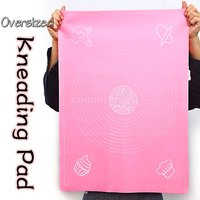 70/64/40cm Silicone Kneading Dough Mat Nonstick Cookie Cake Baking Mat Fondant Pizza Biscuit Rolling Pad Paste Flour Table Sheet
