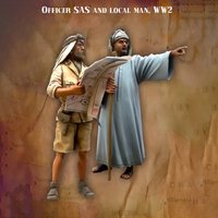 1/35 Resin Model Figure Kits GK , Two People,Military Theme,Unassembled And Unpainted,432C