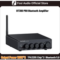 Amplificateur de puissance audio Bluetooth Fosi Audio BT30D PRO 2.1 canaux, récepteur audio pour haut-parleur, caisson de basses 165Wx2 +350W