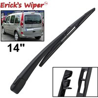 Erick's Wiper Rear Wiper Arm & Blade Set For Renault Kangoo MK2 2007 - 2020 Windshield Windscreen Tailgate Window Rain Brush