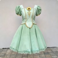 Movie Dancing Princess Delia/Blair/Genevieve Costume Short Ball Gown Women Fairy Pink Elegant Dance Dress Custom Made
