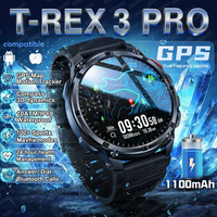 2026 Nowy T-Rex3 Pro GPS Tracker 1100mAh Smartwatch Męski 120-dniowy czas czuwania Wytrzymały Zegarek Sportowy Outdoor Wodoodporny 10ATM Z Funkcją Rozmów