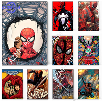 1PC Superhero Marvel Spiderman Poster Paper Print Home Living Room Bedroom Entrance Bar Restaurant Cafe Art Painting Decoration