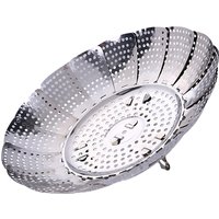 Expandable Steam Basket Basket for Vegetable Pot Cooking Steaming Food Stainless Steel Folding Expandable