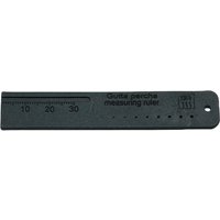 1 Dental Endo Ruler Dental Gauge for Gutta Percha Poins Measuring Ruler Calibration Endodontic Instruments