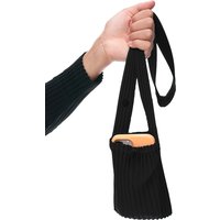 Miyake Pleated Phone Bag for Men and Women, Fashionable, Simple, Adjustable Crossbody Bag