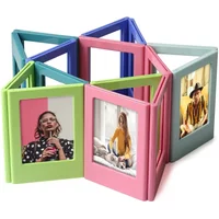 Multi-Color Magnetic Photo Holder for Fujifilm Instax Mini 3 Inch Instant Picture Frame Fit for Mini 12 11 7S 25 40 70 90 Evo