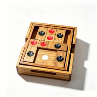 Classical HuaRongDao Puzzle Sliding Block Puzzles Wooden Brain Teasers for Adults Kids IQ Logic Training Educational Toys