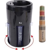5 in 1 Automatic Coin Sorter Compact Space Saving Enhanced Efficiency Digital Coin Sorter for Home Office Store