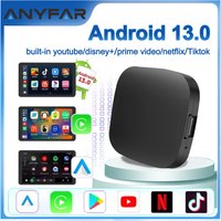 New Android13 CarPlay Boxi Ai Box Support Netflix YouTube Google Store Wireless Carplay Android Auto adapter for OEM Wired CarPl