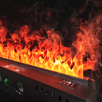 Water Steam Fireplace TV Decoration Indoor Fake Fire 3D LED Plug-in Modern Smart Electric Atomization APP Fireplace