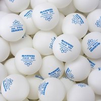 10/100 Pcs SANWEI TR 3-Star Table Tennis Balls 40+ ABS Material Seamed Durable Professional Ping Pong Balls for club Training