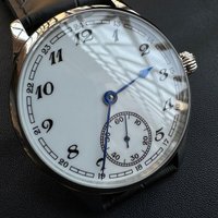 Men's 44MM Hand-Wind Mechanical Watch for Seagull ST3600 Waterproof Mechanical Hand Wind Watch for Men Wholesale