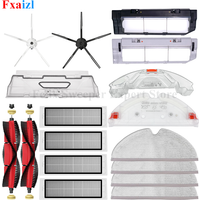 For Roborock S5 Max S50 MAX S55 MAX S6 MaxV Robot Vacuum Cleaner Parts Mop Cloth HEPA Filter Side / Main Brush Water Tank Part