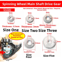 1pc Fishing Wheel Transmission Gear Spindle Linkage Gear Sliding Block Connecting Gear For Spinnings Reel Fishing Repair Accesso
