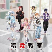 New Assassination Classroom Acrylic Stand Keychain Nagisa Karma Kayano Streetwear Style Cartoon Figure