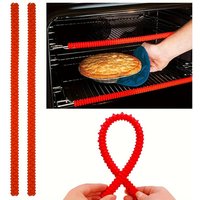 Heat-resistant Silicone Oven Rack Cover, Kitchen Anti Slip Protective Barrier To Prevent Burns and Protect The Grill