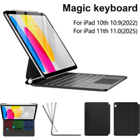 Magic Keyboard for iPad 11th Generation A16 2025 11-inch A3354 10th 10.9 A2696 Air 11 2026 M4 A3459 M3 A3266 M2 Air 13 Pro 12.9