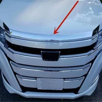 WELKINRY For Toyota Noah R80 3rd Generation 2014-2021 Esquire ABS Chrome Front Car Head Face Hood Bonnet Cover Trim