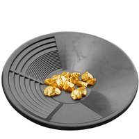 Plastic Gold Pan Basin Gold Mining Pan Ergonomic Gold Panning Tool Gold Pan Mining Tool Gold Panning Equipment