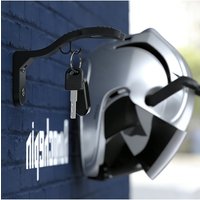 AliExpress NONE Motorcycle Bicycle Helmet Holder Multi-Purpose Wall-Mounted Helmet Hook Universal Storage Rack Organizer Moto Accessories