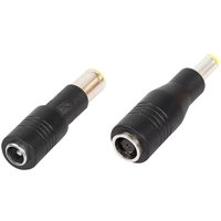 DC Power Plug Connector Male DC 7909 to Female DC 5.5mm X 2.1mm and Male DC 5.5mm x 2.1mm to Female DC7909 Connectors 2pack