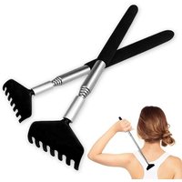 1PCS Adjustable Back Scratcher Steel Back Massage Telescopic Anti Itch Claw Massager Back Massage For Elder Tickle Massage Stick