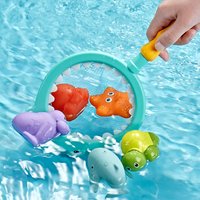 Children Bath Toys Indoor And Outdoor Swimming Pool Beach Parent-child Interactive Catch Fish Game Toys Water Floating Fish Toys