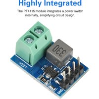 PT4115 LED Constant Current Driver Module 1-10 String 6V-30V Input PWM Dimming for LED Strip Light DIY Lighting