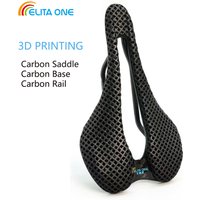 ELITAONE 3D Printed Full Carbon Fiber Bicycle Saddle Ultralight Bike Seat Cushion for Road And Mountain Bikes MTB Seat