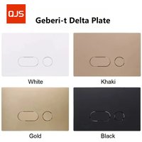 Dual Actuator Flush Plate for Geberi-t Up180 Conceal Cistern, Delta 21 50 Series Panel for Wall-mount WC, Hidden Tank Button