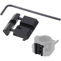 Scope Adapter Mount Base 11mm Dovetail To 20mm Weaver Picatinny Rail Mount Hunting Rifle Ring Converter Accessories