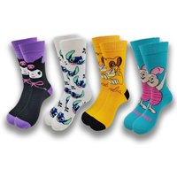 Men Cartoon Anime Funny Socks Male Hip Hop Novelty Comfortable Skateboard fashion men socks