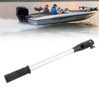 Tiller Handle Extension Ergonomic Handles Knobs Aluminum Tube For Outboard Type Handle Tug Motor 18.1in Extended Length