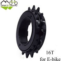 DRIFT MANIAC 16T Freewheel Single Speed 1/2*1/8 Sprocket Cogs For E-bike Use