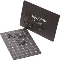 2UUL REPAIR OCLOCK ST99 Schwarzes magnetisches Schraubenpad 155 * 98 mm Handy-Reparaturschrauben Organisation Aufbewahrungsmatte