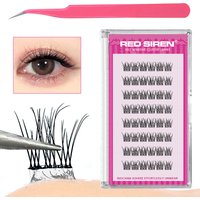 Lash Clusters Set No Glue Needed Self Adhesive Eyelashes Korean Makeup Natural Look Wispy Individual Eyelashes New Manga Lashes