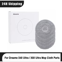 Dreame X40 Ultra / X50 Ultra Dreame L10s Pro Ultra Heat / L20 Ultra Mop Cloth Parts For Rotary Mops Pad Original Accessories