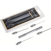 Fishing Metal Hook Needle 5-Piece Set, Bait Threading Tool
