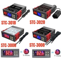 STC-3028 STC-3000 STC-3008 STC-3018 LED Digital Temperature Controller Thermostat Thermoregulator Incubator 12V 24V 110V 220V