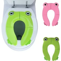 Portable Kids Travel Potty Seat Pad Baby Folding Toilet Training Seat Cover Toddler Urine Assistant Cushion Children Pot Seater