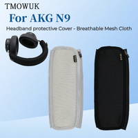 Headphone Head Beam Cover for AKG N9 Headset Protective Case Headband Protector Sleeve Breathable Mesh Cloth Zipper