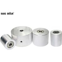 1 piece Belt Grinder Active Drive wheel Fully Aluminum Contact Wheel Knife Grinder Parts