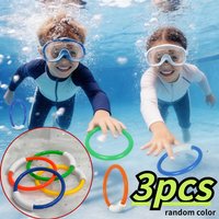 3pcs Diving Ring Toys, Floating Water Training Ring Toss Set,Beach Water Games Hand-Eye Coordination Training Toys, Water Park