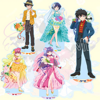 Ranma ½ Anime 15cm Classic Retro Character Acrylic Stand Home Tabletop Ornament Holiday Present keychain