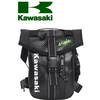 AliExpress New Kawasaki Motorcycle, Bicycle, Racing Waterproof Leg Bag, Waist Bag, Motorcycle Riding Bag, Convenient to Carry Mobile Phone